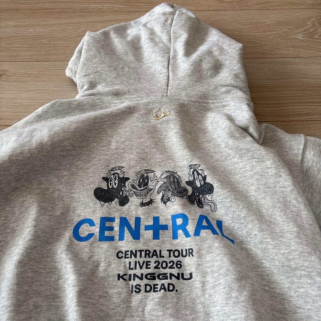 KingGnu CEN+RALTOUR2026オフィシャルグッズフーディー