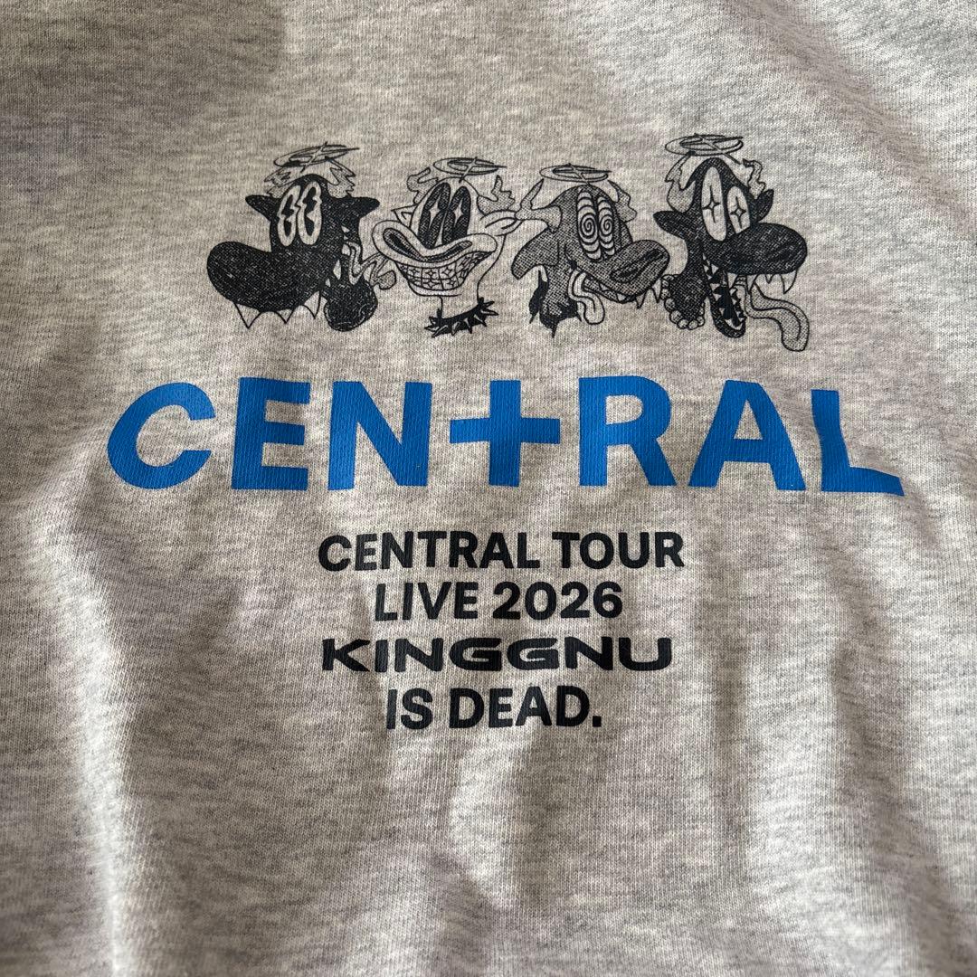 KingGnu CEN+RALTOUR2026オフィシャルグッズフーディー