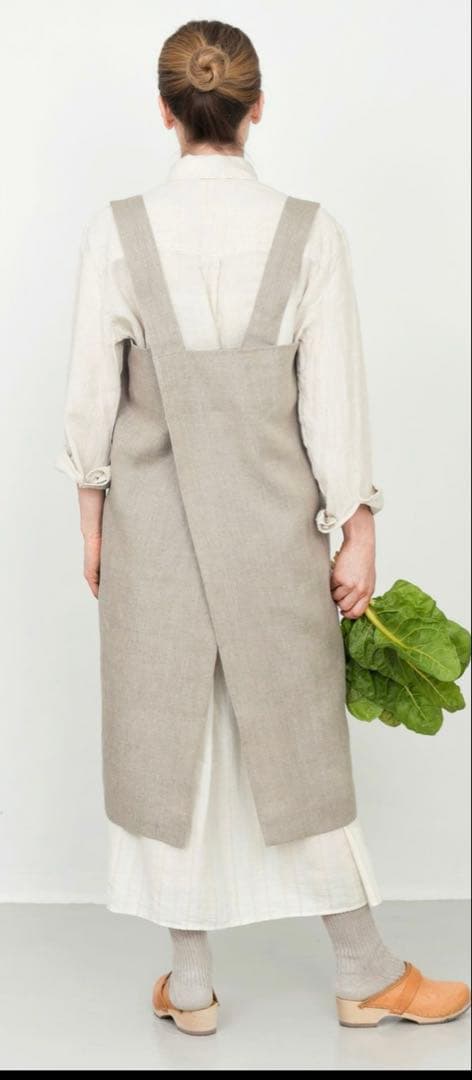 フォグリネンワーク　クロスバックエプロン