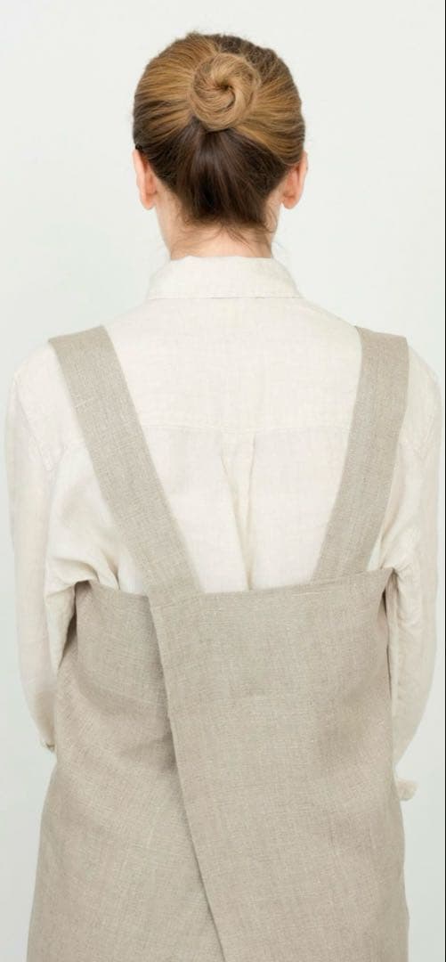 フォグリネンワーク　クロスバックエプロン