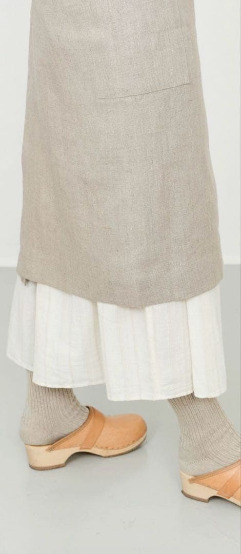 フォグリネンワーク　クロスバックエプロン