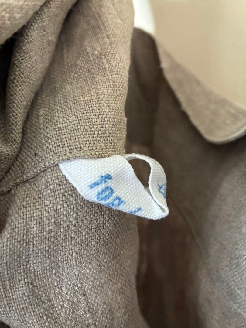 フォグリネンワーク　クロスバックエプロン