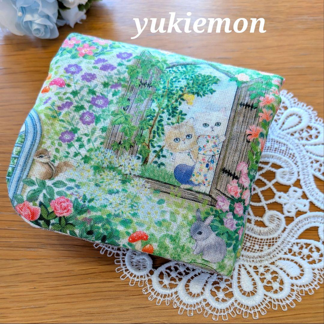 ふわふわガーゼハンカチ⭐️ユキエモン☆シークレットガーデン☆fuwara