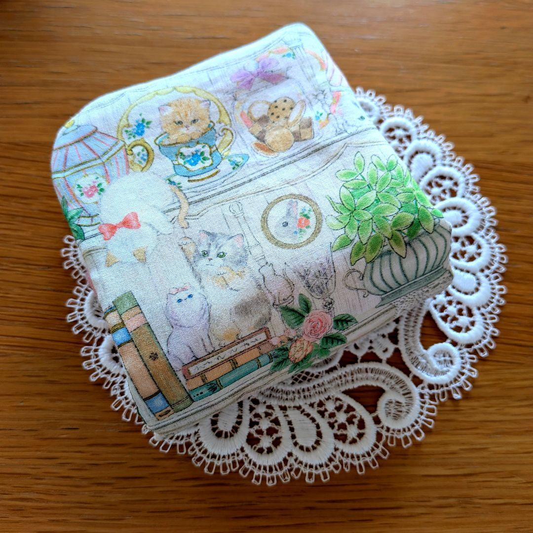 ふわふわガーゼハンカチ⭐️ユキエモン☆シークレットガーデン☆fuwara