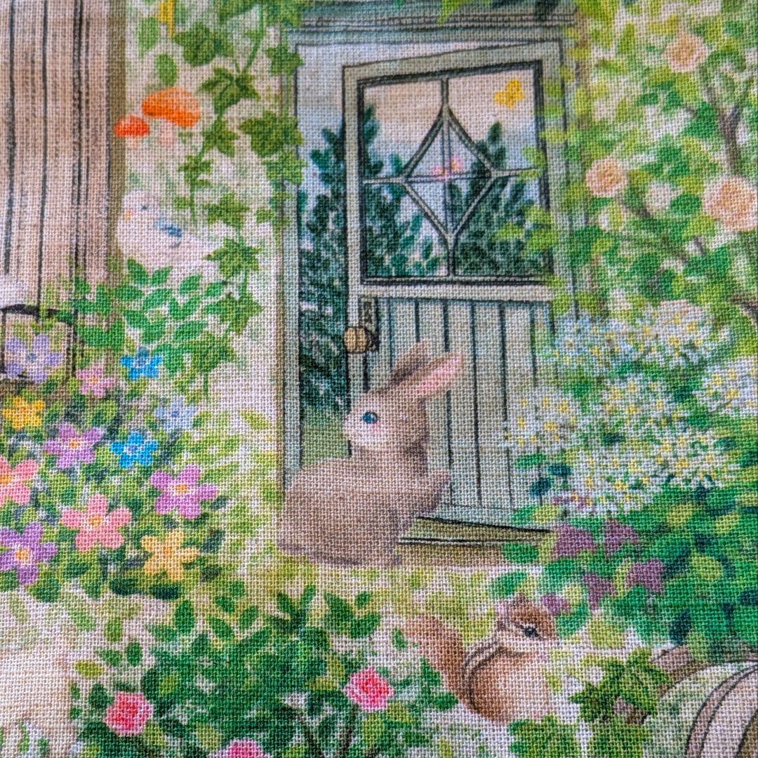 ふわふわガーゼハンカチ⭐️ユキエモン☆シークレットガーデン☆fuwara