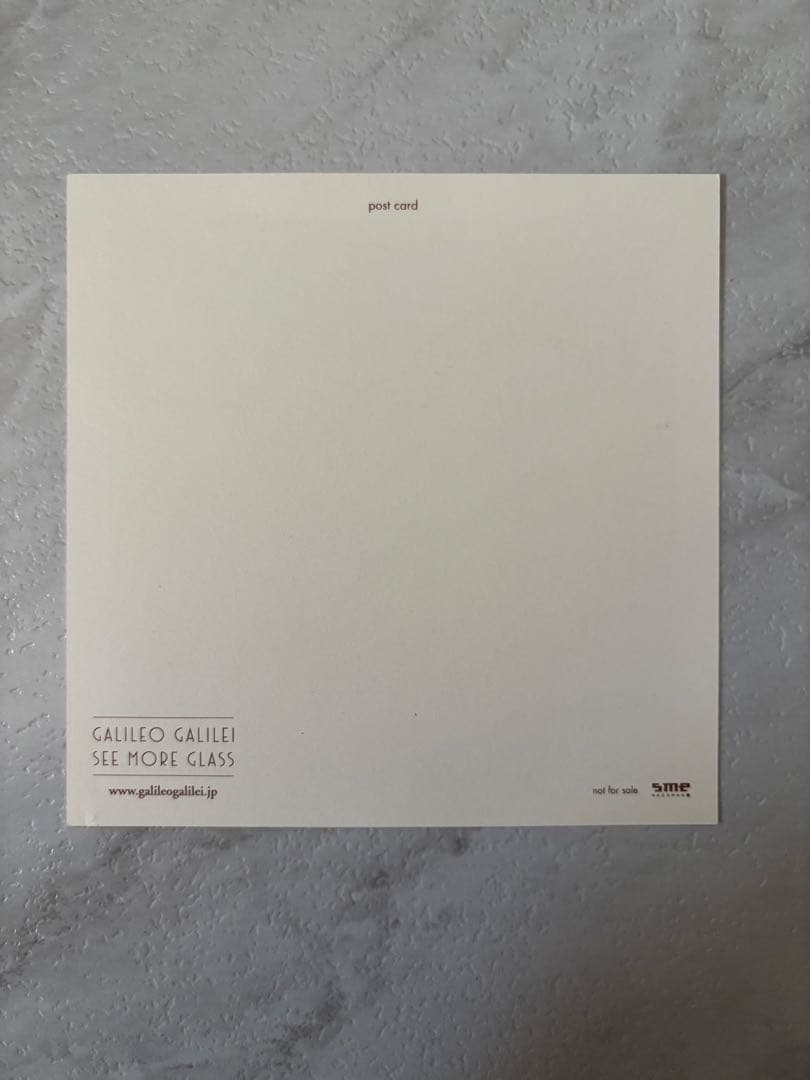 【Galileo Galilei】非売品特典セット　サイン　アメラブくん ピック