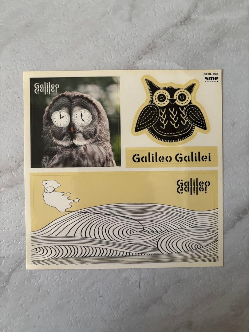 【Galileo Galilei】非売品特典セット　サイン　アメラブくん ピック