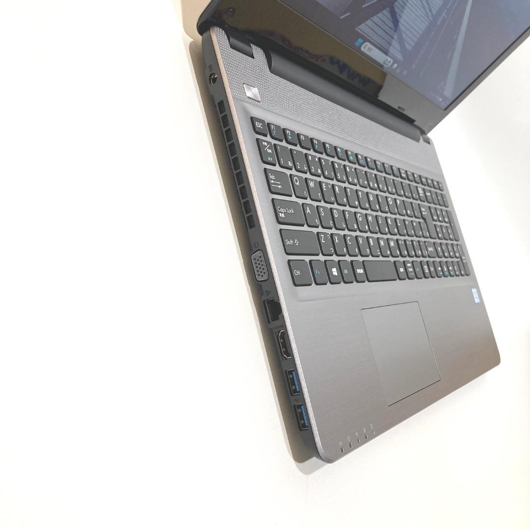 初心者向✨快適・DVD・大容量✨シルバー✨すぐ使えるノートパソコン◇T543-1