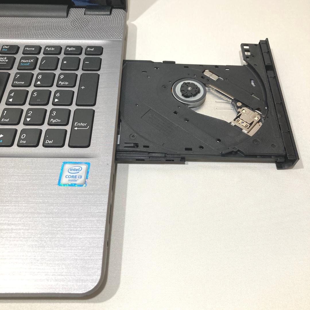 初心者向✨快適・DVD・大容量✨シルバー✨すぐ使えるノートパソコン◇T543-1