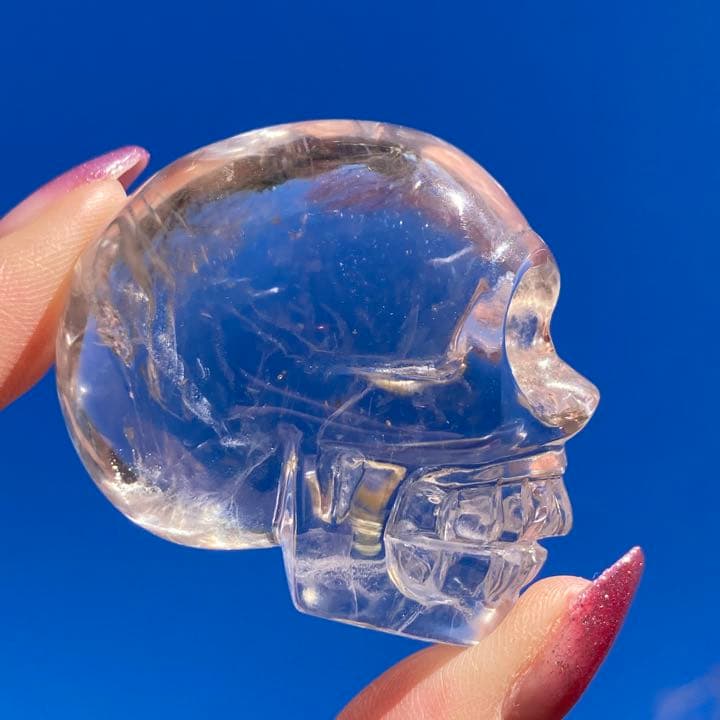 ガネーシュヒマールクォーツ スカル 骸骨