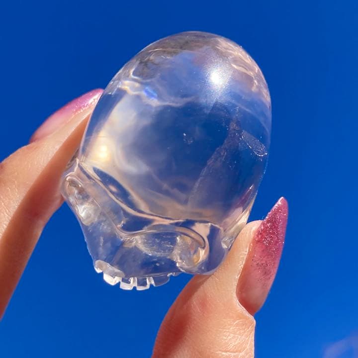 ガネーシュヒマールクォーツ スカル 骸骨