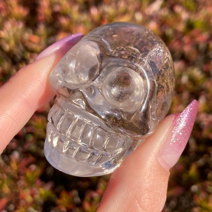 ガネーシュヒマールクォーツ スカル 骸骨