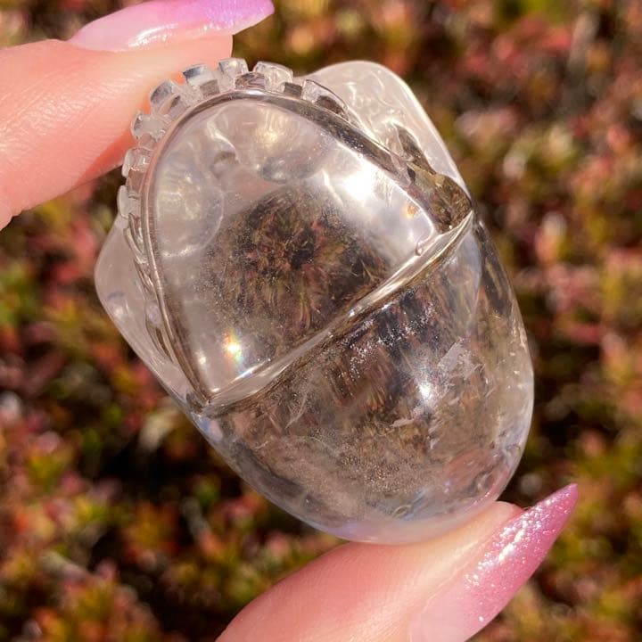 ガネーシュヒマールクォーツ スカル 骸骨