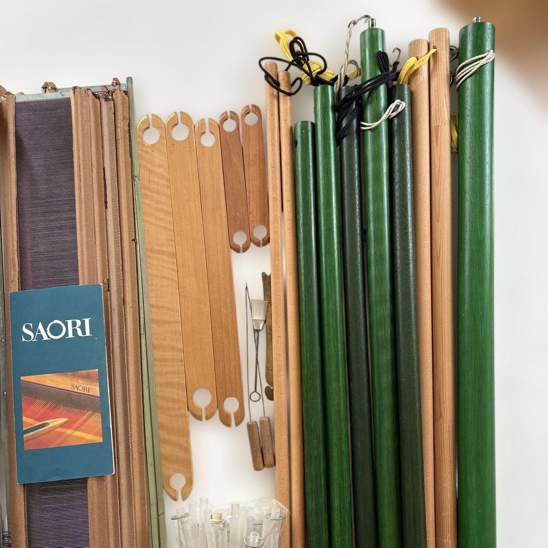 機織り機　さおり織り　SAORI 裂き織り