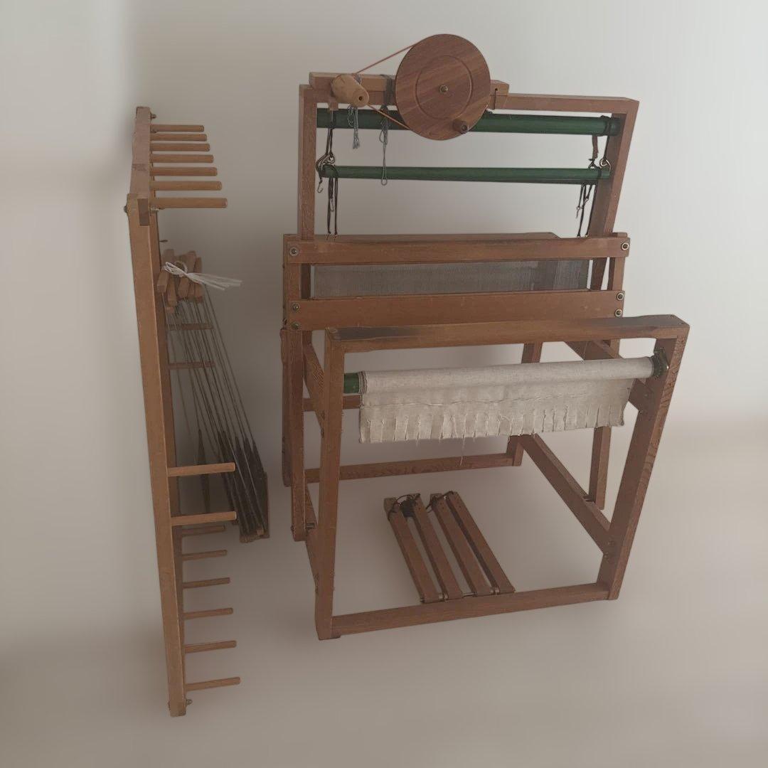 機織り機　さおり織り　SAORI 裂き織り