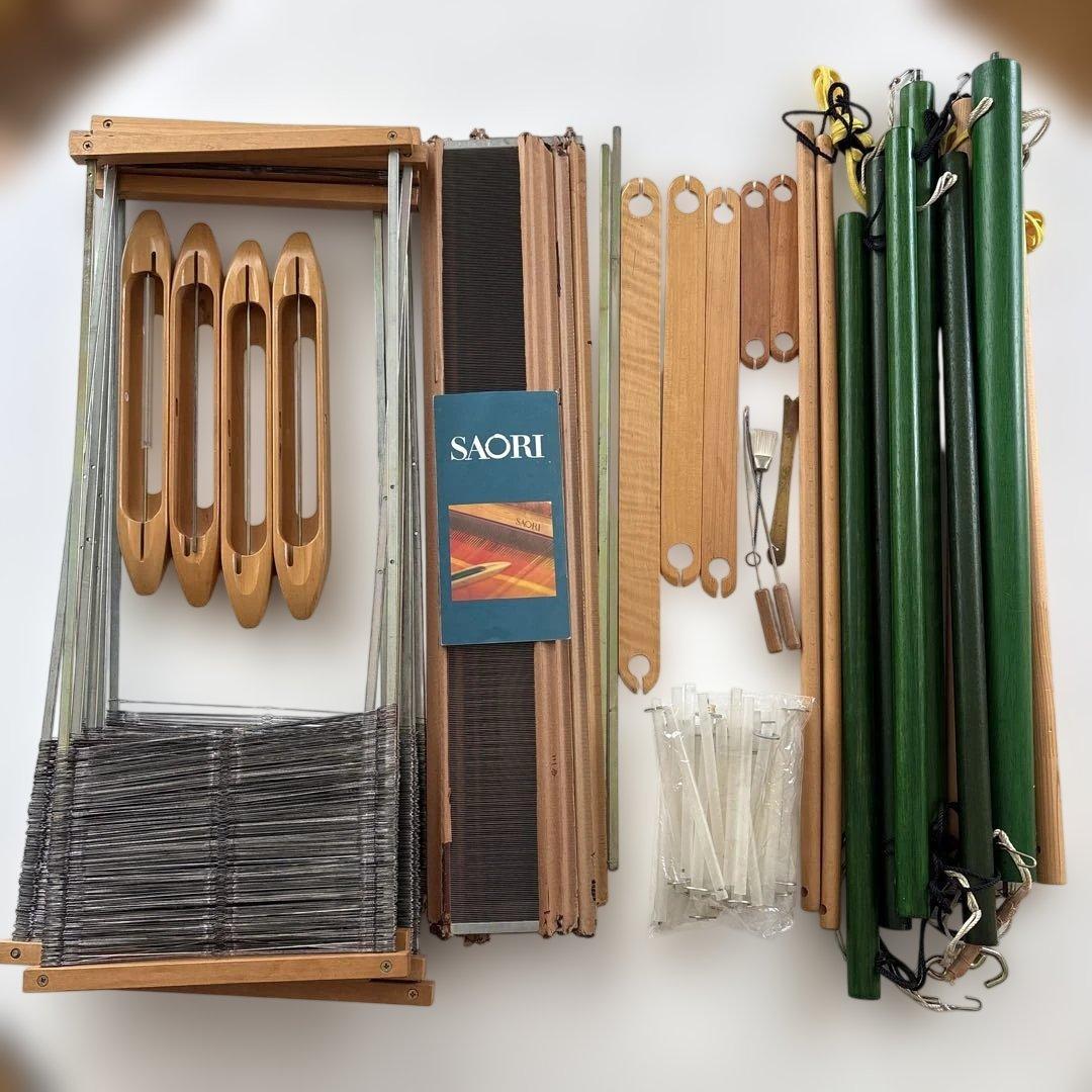 機織り機　さおり織り　SAORI 裂き織り