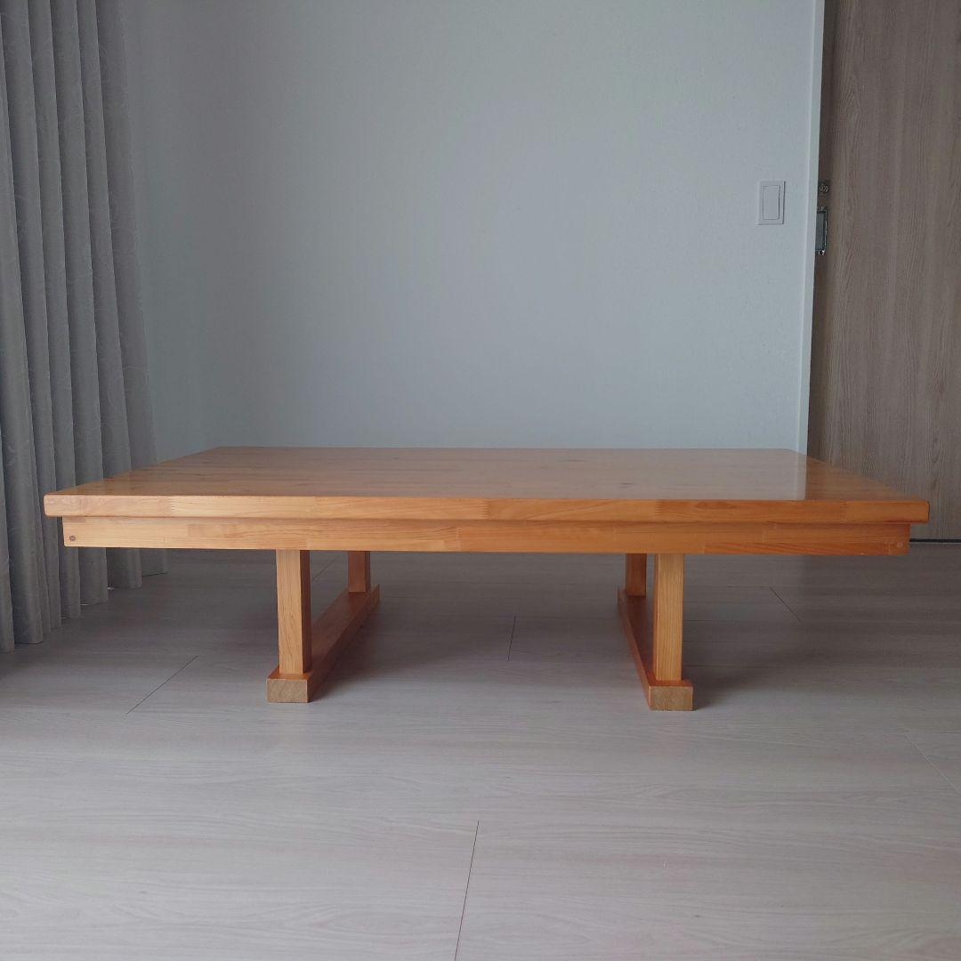 ヒノキ2WAYテーブル/座卓