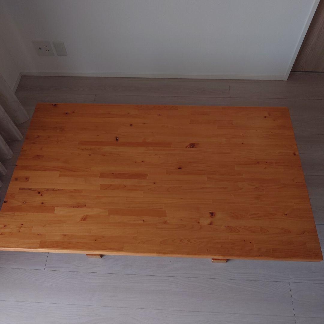 ヒノキ2WAYテーブル/座卓