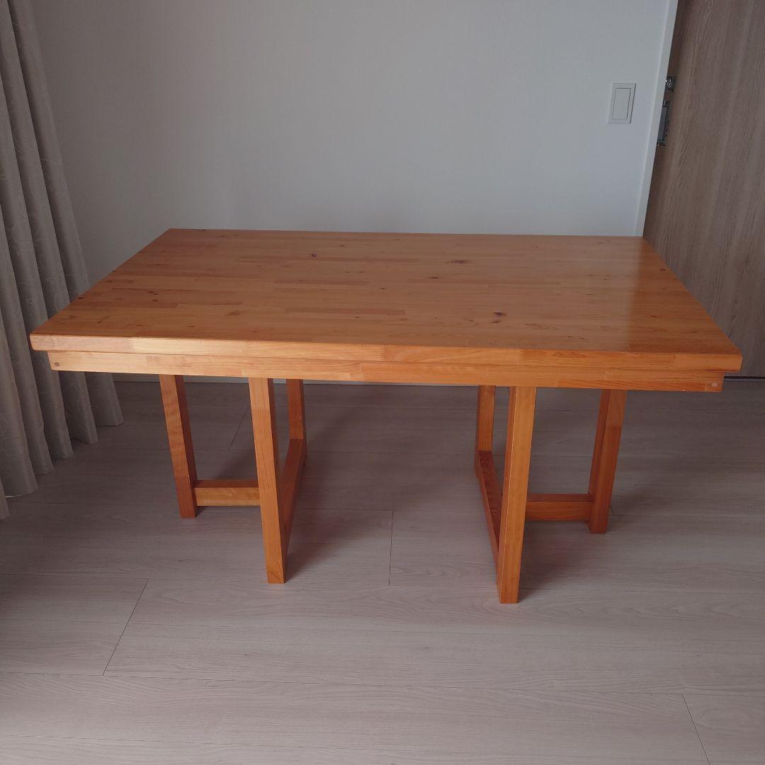 ヒノキ2WAYテーブル/座卓