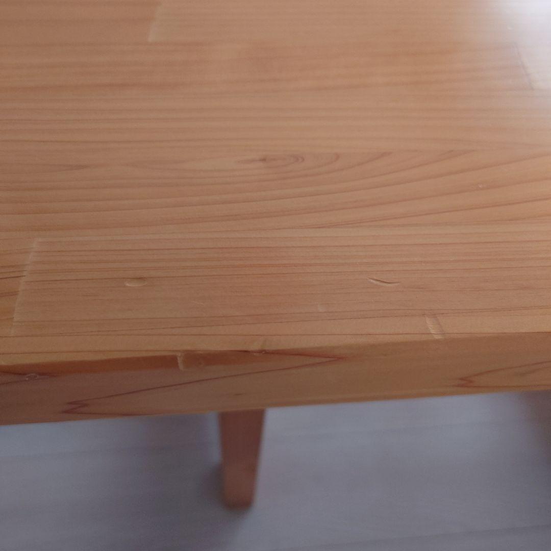 ヒノキ2WAYテーブル/座卓