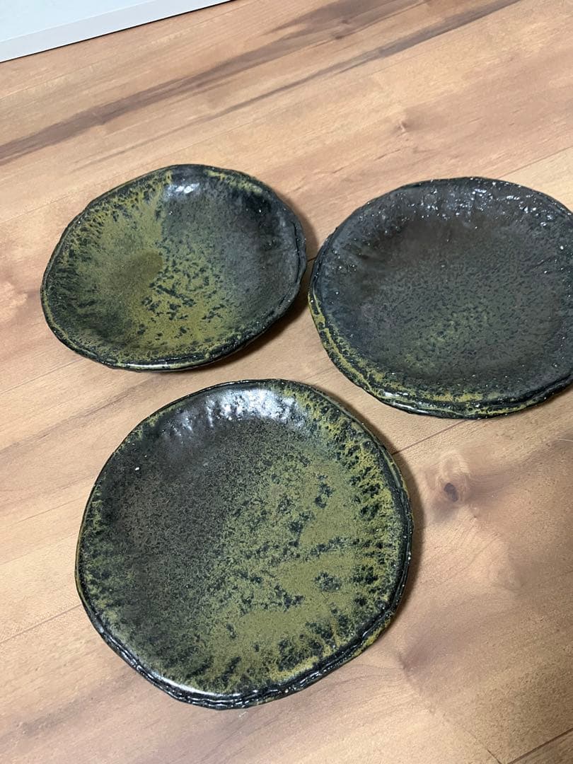 【陶芸作家】銘々皿・取り皿３枚セット