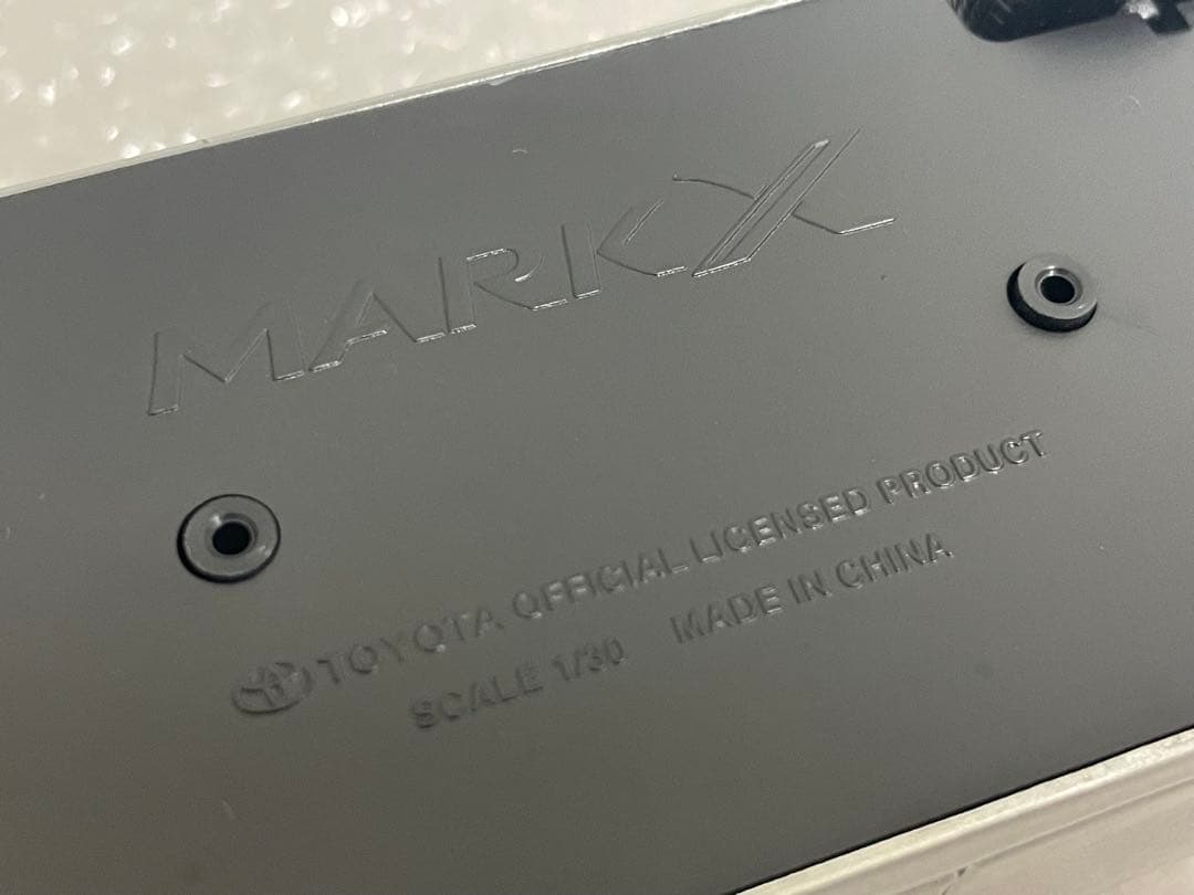 1/30 トヨタ マークX 250G 中期 カラーサンプル　非売品 シルバー