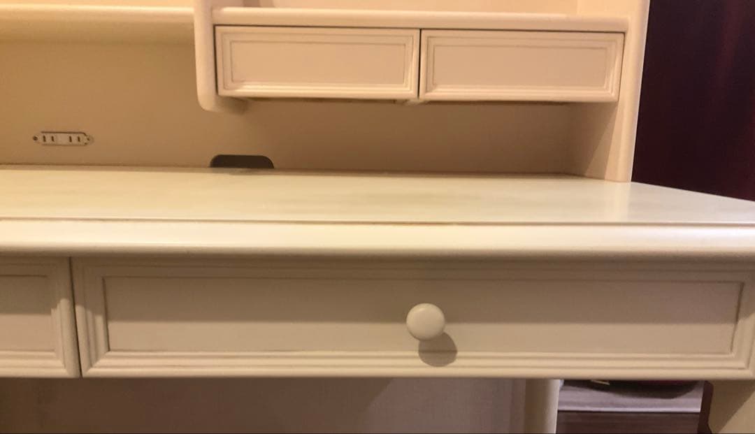 ラ*ん様 デスク/ローラアシュレイ/シェルフ/引き出し/ドーセットチルドレン