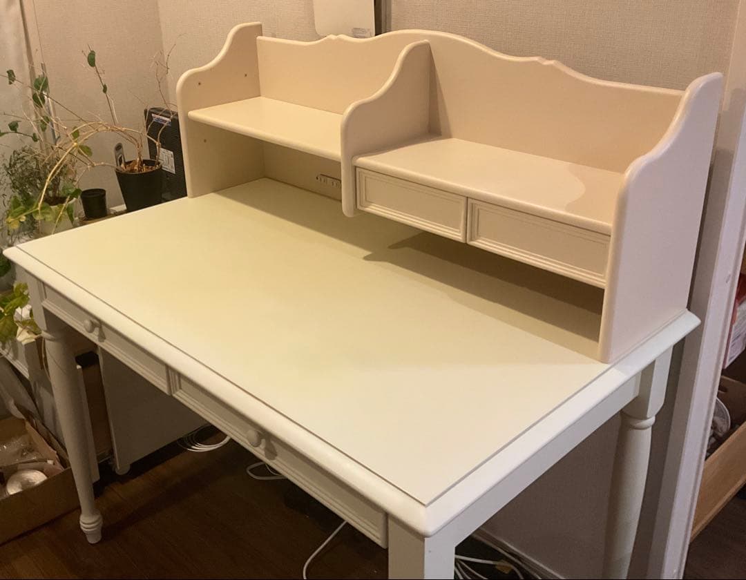 ラ*ん様 デスク/ローラアシュレイ/シェルフ/引き出し/ドーセットチルドレン