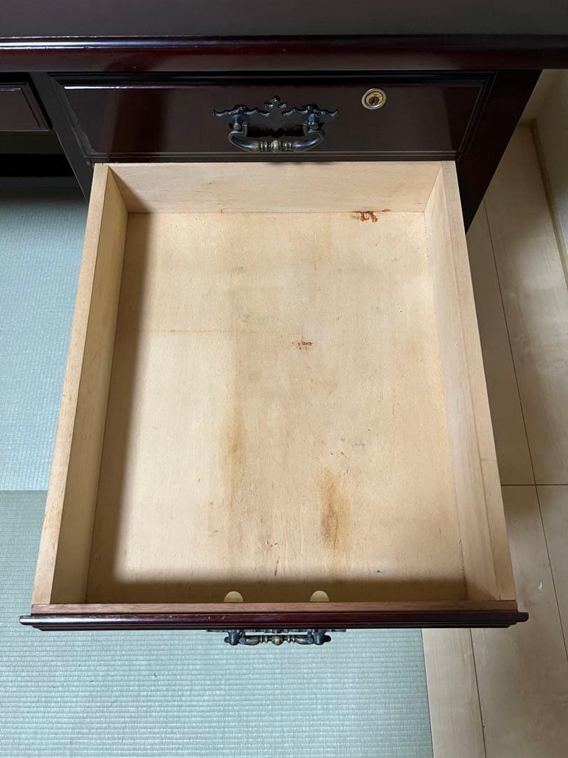 ①\"karimoku\"JPライティングデスク