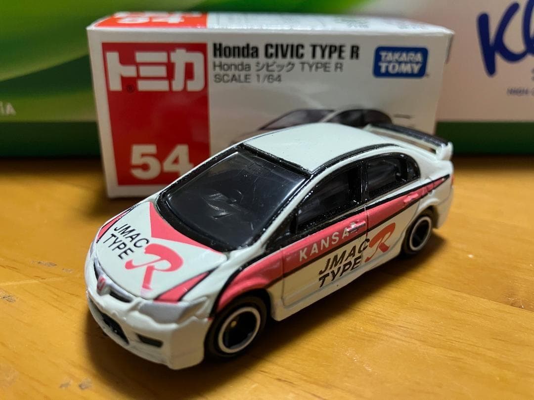 トミカ　ホンダ　シビックType R　JMAC　ピンク　未使用品