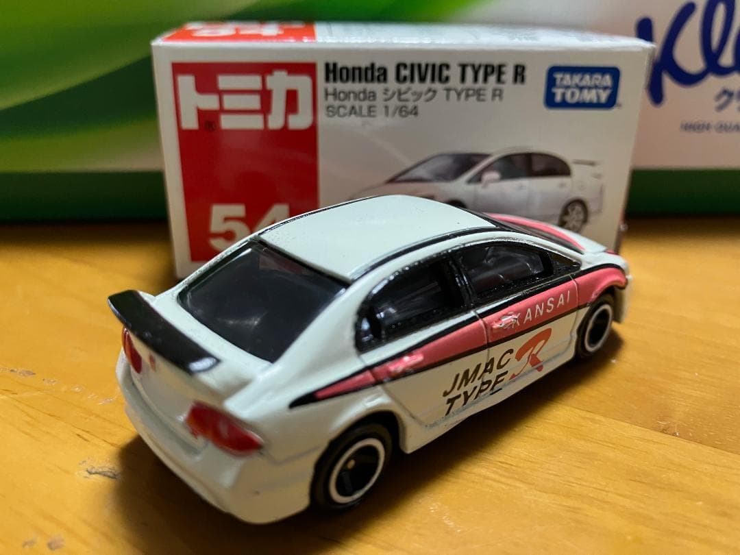 トミカ　ホンダ　シビックType R　JMAC　ピンク　未使用品