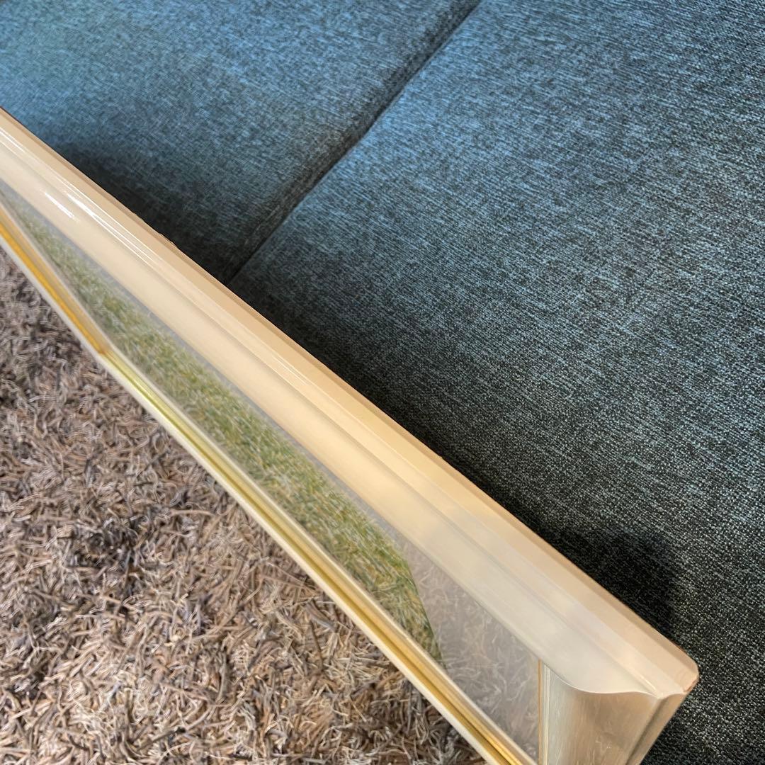 ■油彩■金謙伊■『黄色いコスモス』■額付絵画