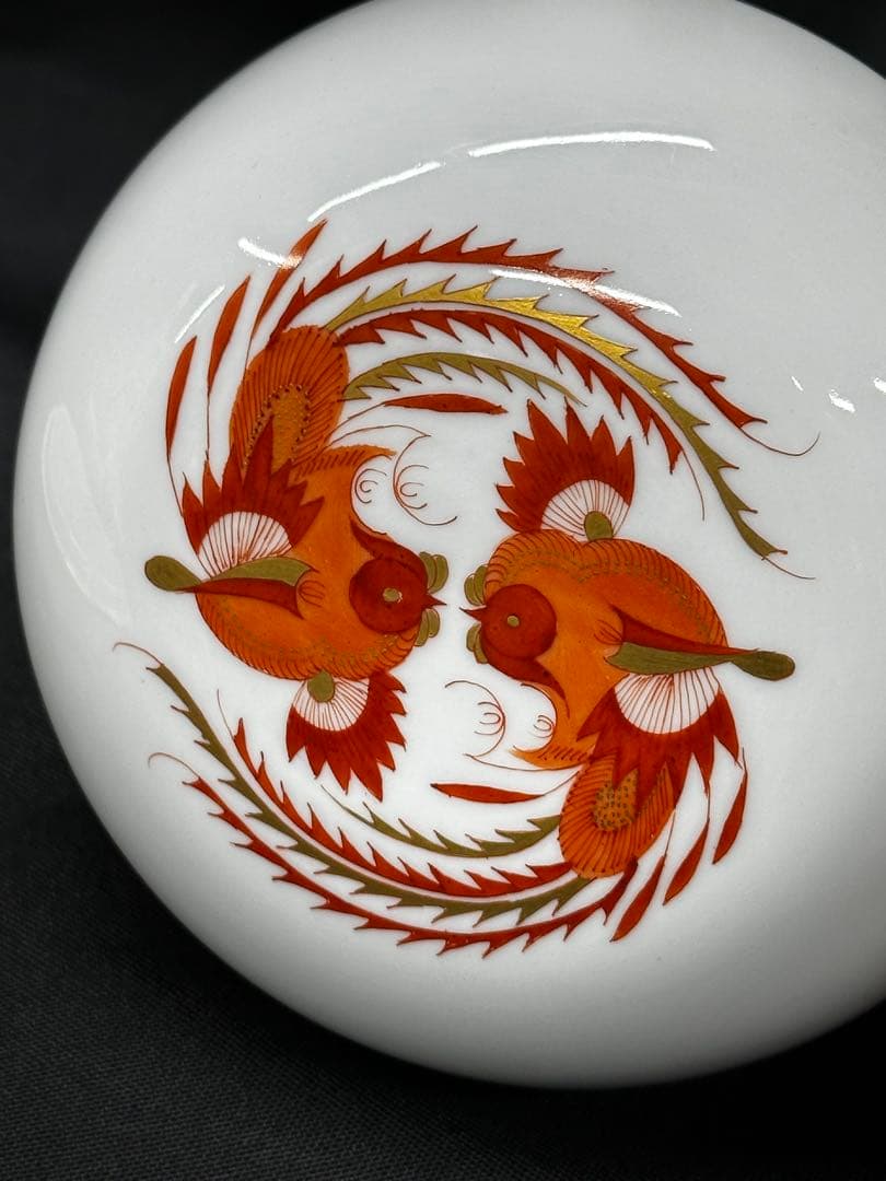 【美品】meissen マイセン　リッチドラゴン　小物入れ　蓋物　ケース