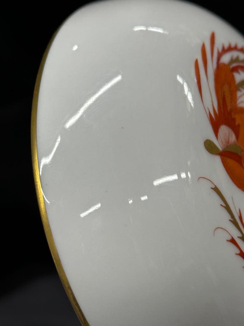 【美品】meissen マイセン　リッチドラゴン　小物入れ　蓋物　ケース