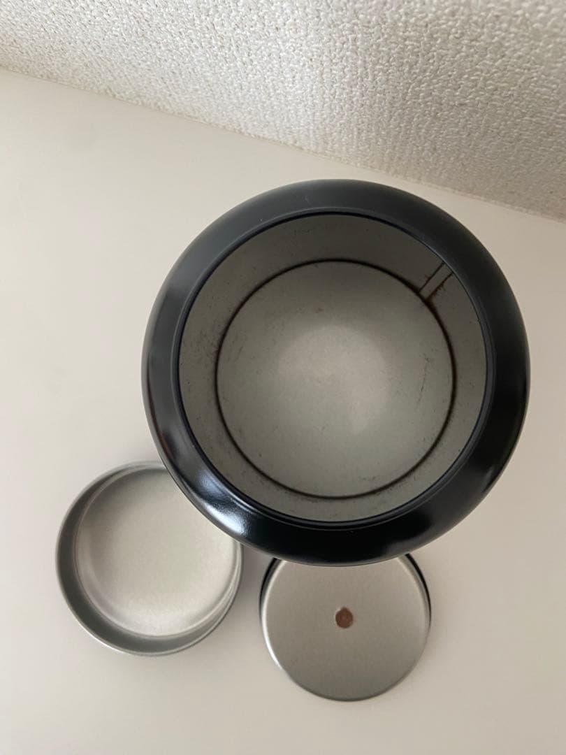 H.R.Higgins ヒギンス　紅茶　キャディー缶　ハンドペイント　限定缶