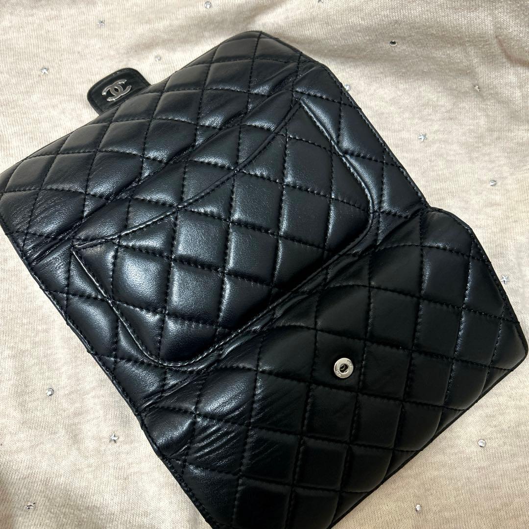 週末価格‼️ブラックレザーマトラッセ長財布　ノベルティ