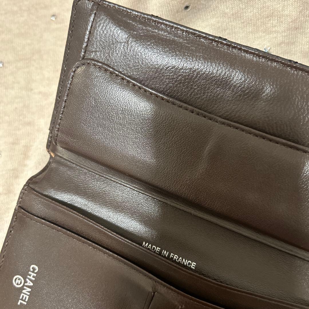 週末価格‼️ブラックレザーマトラッセ長財布　ノベルティ