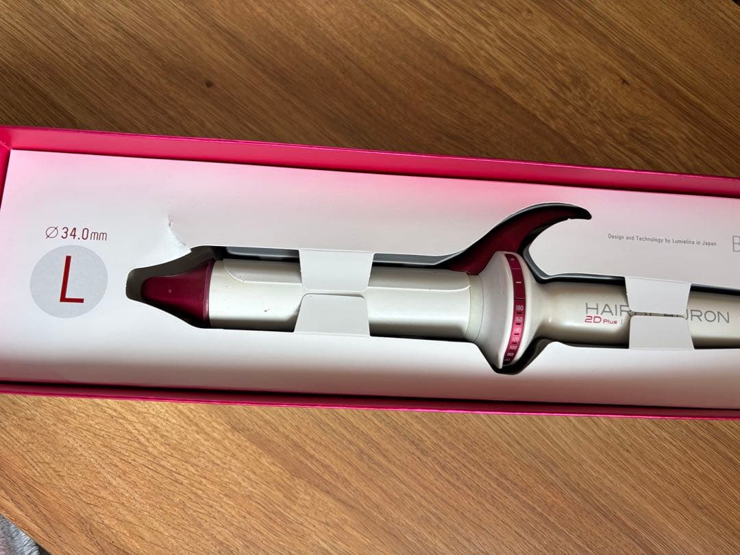 Bioprogramming 2DPlusカールヘアアイロン34mm