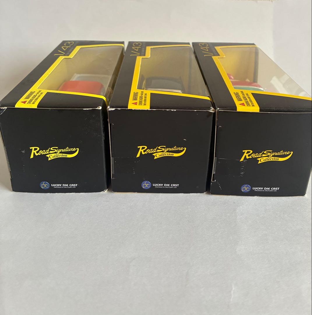 【未開封・廃盤】Road Signature クラシックカー　3台セット