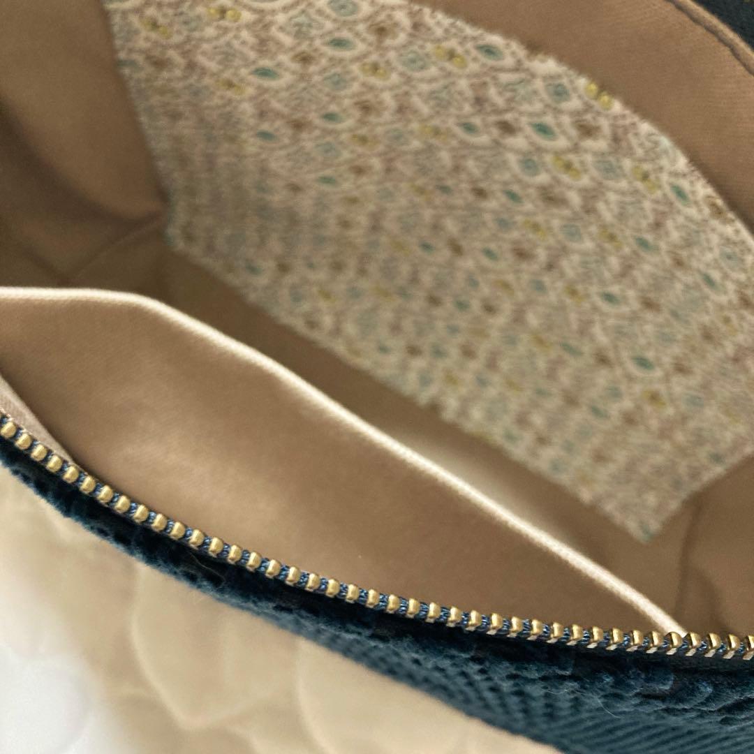 737 ランドパズルのショルダーバッグ　land puzzle ★レア★紺色