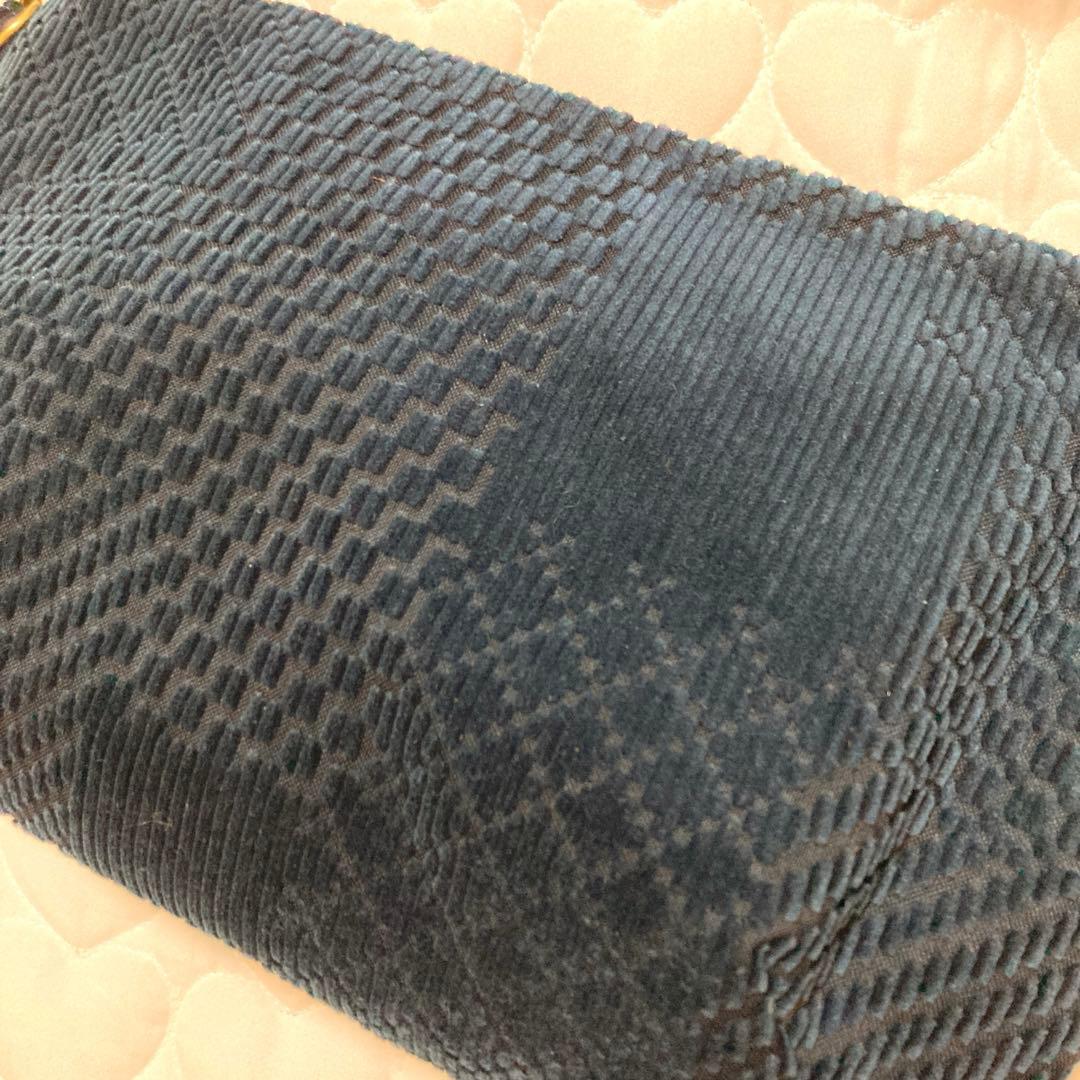 737 ランドパズルのショルダーバッグ　land puzzle ★レア★紺色