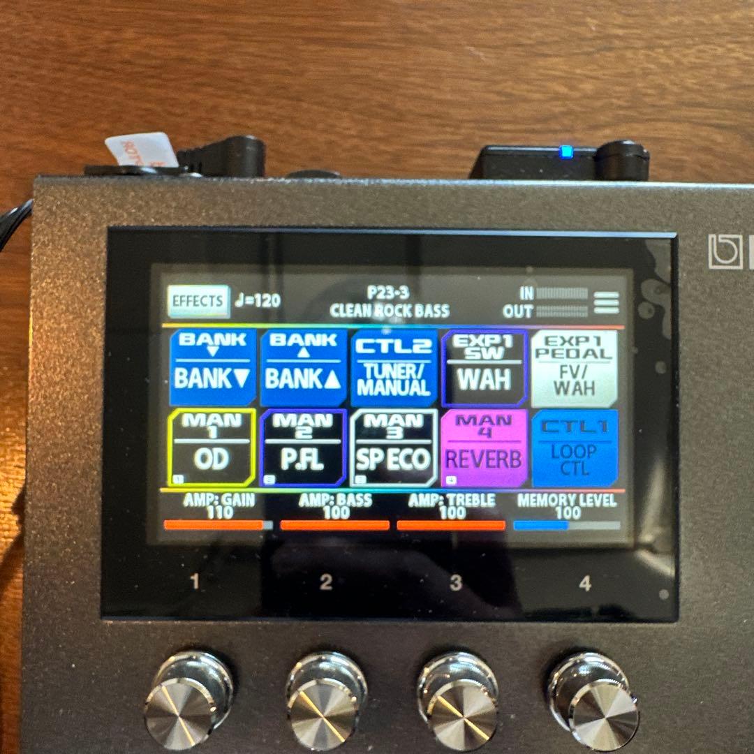 【美品】BOSS GX-100 純正ケース+Bluetooth付き