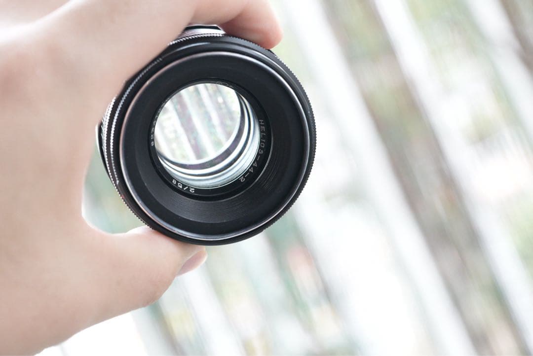 分解清掃済 Helios-44-2 58mm f2 ぐるぐるボケ 3