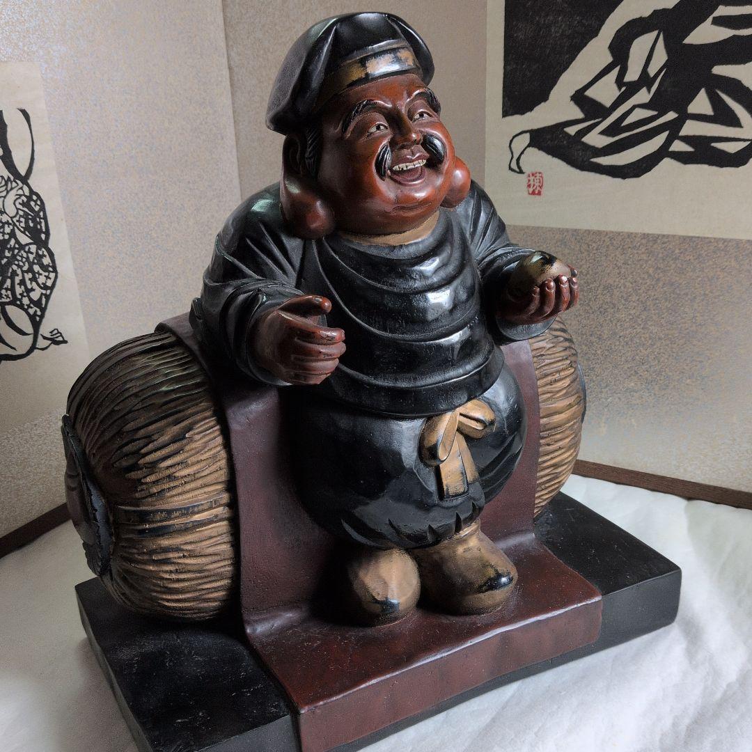 【大黒天　彫立像】