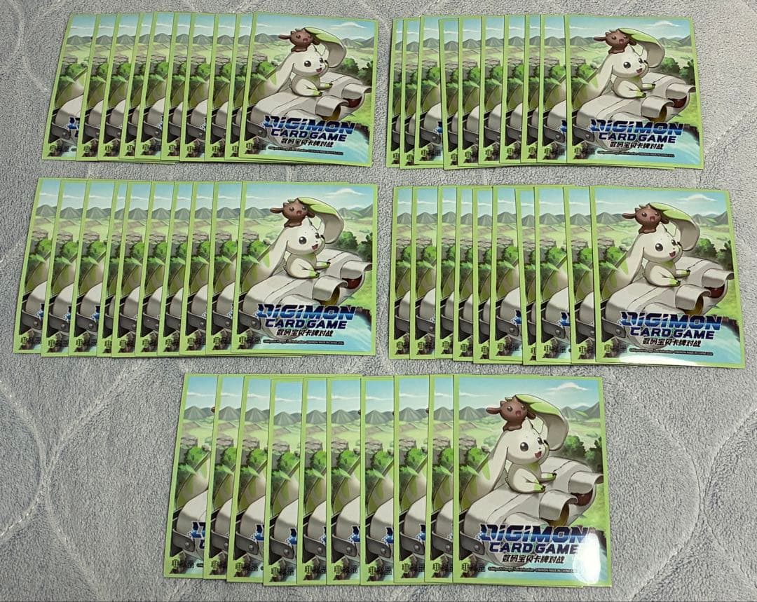 デジモンカードゲーム　テリアモン　海外限定　カードスリーブ　50枚