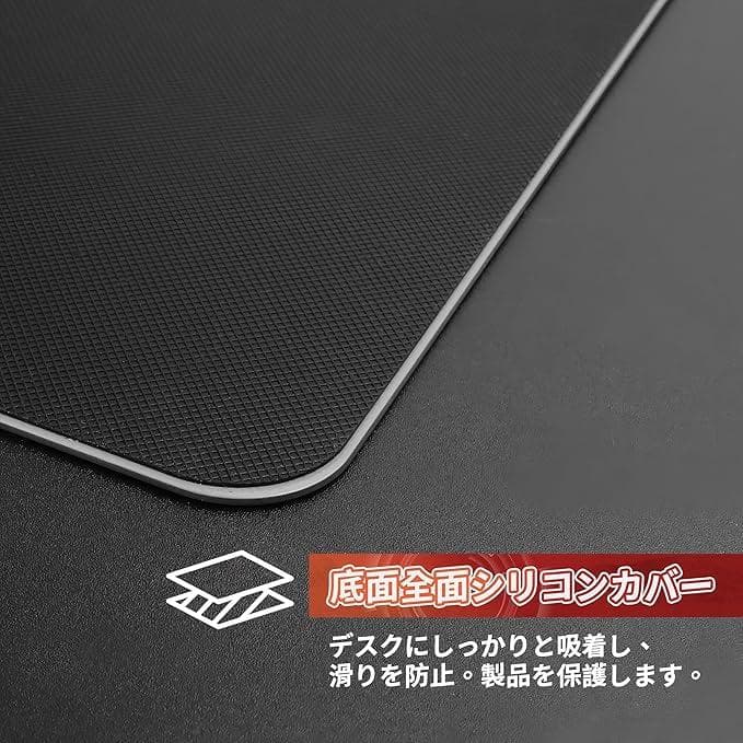 SIROOLAC2.0 ガラス製ゲーミングマウスパッド 白 300*350mm