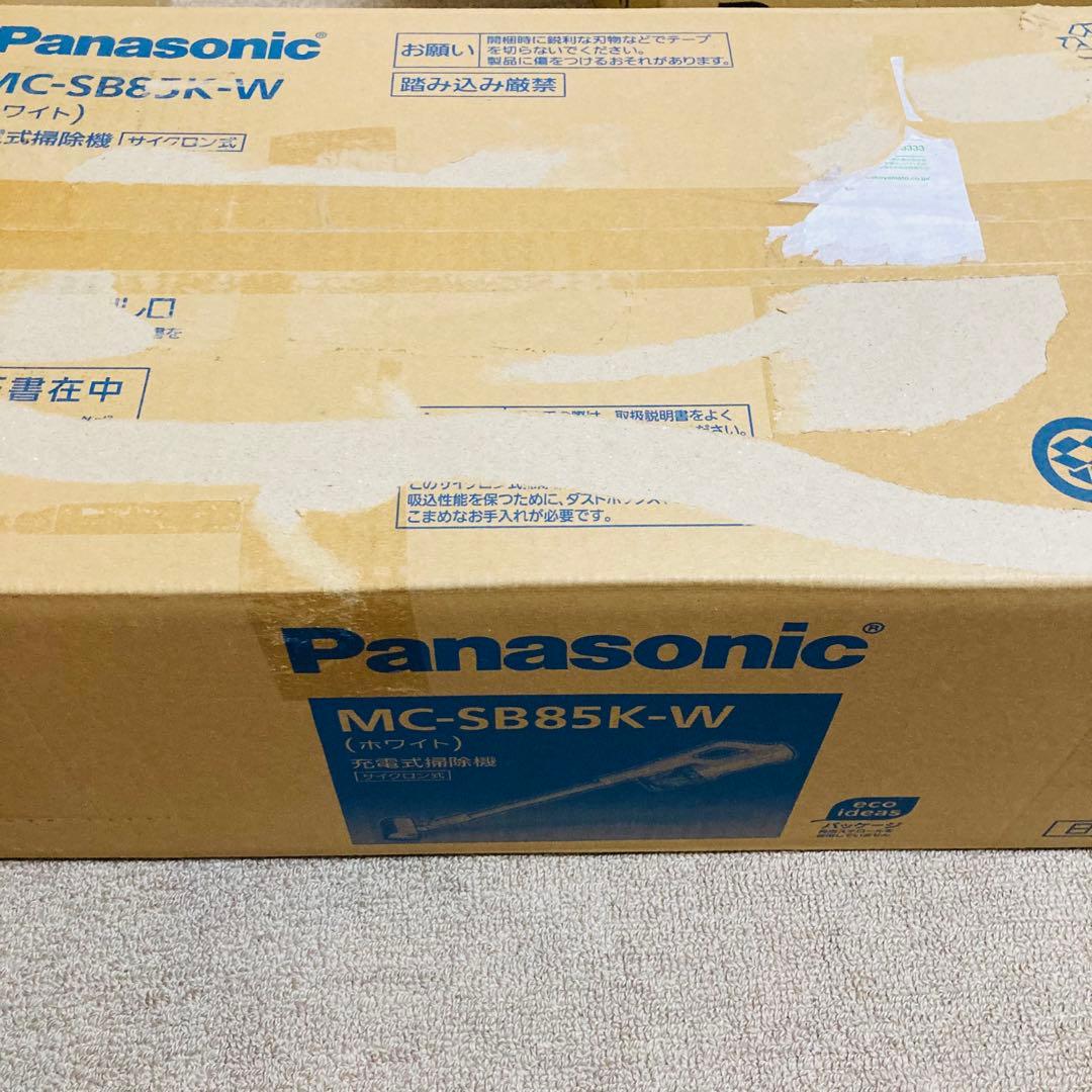 【最終値下げ】PanasonicMC-SB85K-Wスティッククリーナーホワイト