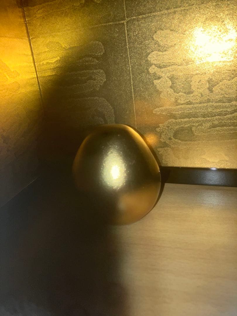 【開運】富財招く念の達磨 ダルマ 金 縁起物 置物 曰く付き　呪物