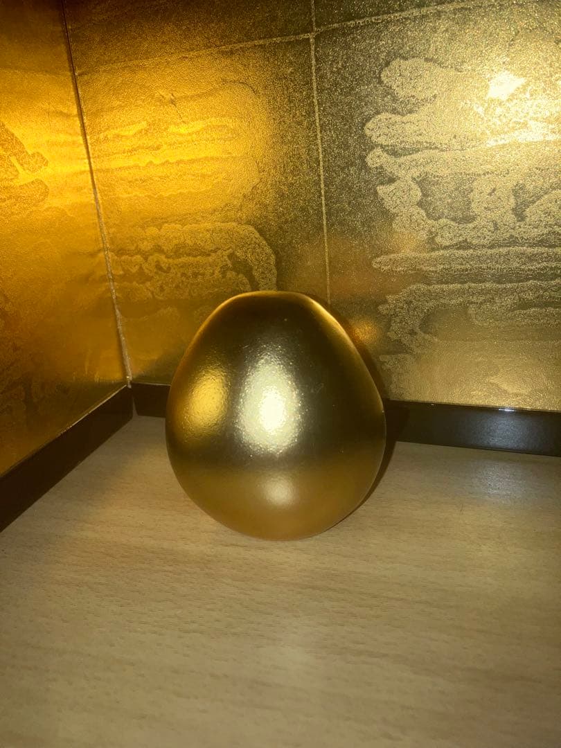 【開運】富財招く念の達磨 ダルマ 金 縁起物 置物 曰く付き　呪物