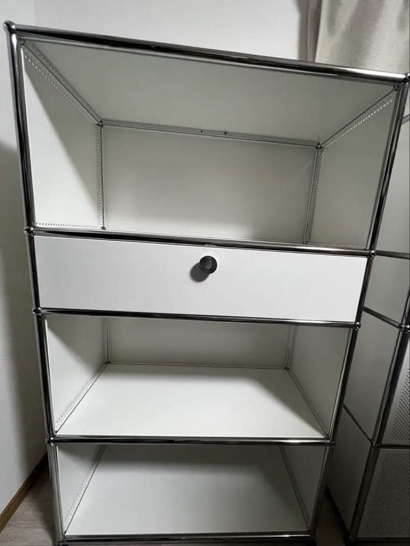 USMハラー シェルフ4段/引出